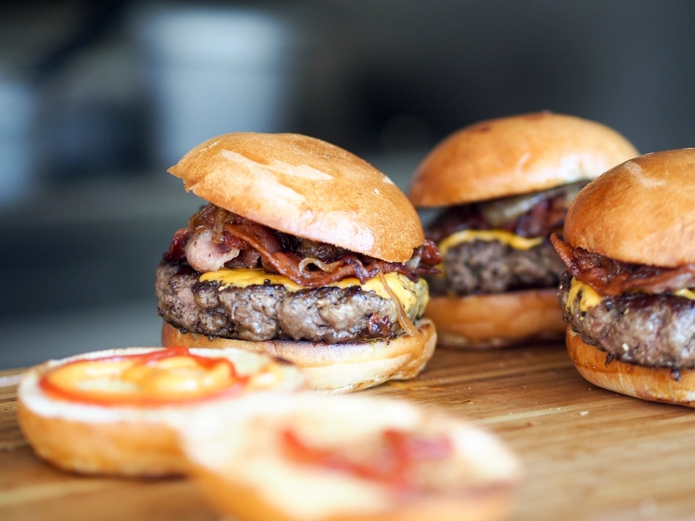 Mushroom Swiss Burger